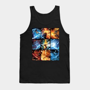 Demon Slayer Brooding Battles Tank Top